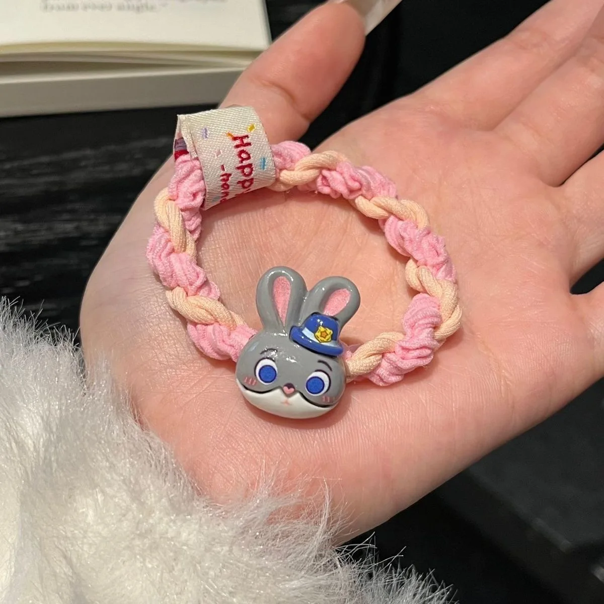 10/50 قطعة جديد ل Zootopia2 عقال مرونة عالية ، الكرتون لطيف ودائم شريط مطاطي للفتيات مجموعة إكسسوارات الشعر الهدايا