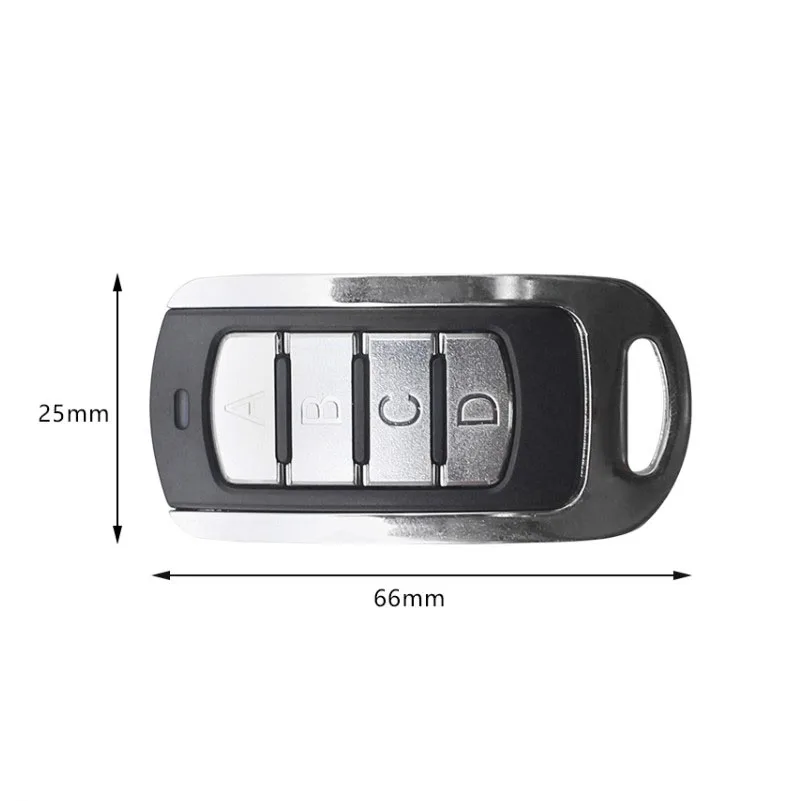 280868 MHz Multifrequency Garage Door Remote Control Universal Gate Opener Clip Compatible with Rolling Code and Fixed Code