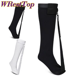 1Set Foot Drop Compression Stockings, Soft Stretching Splint Non-slip Socks for Sleeping, Achilles Tendonitis & Heel Pain Relief