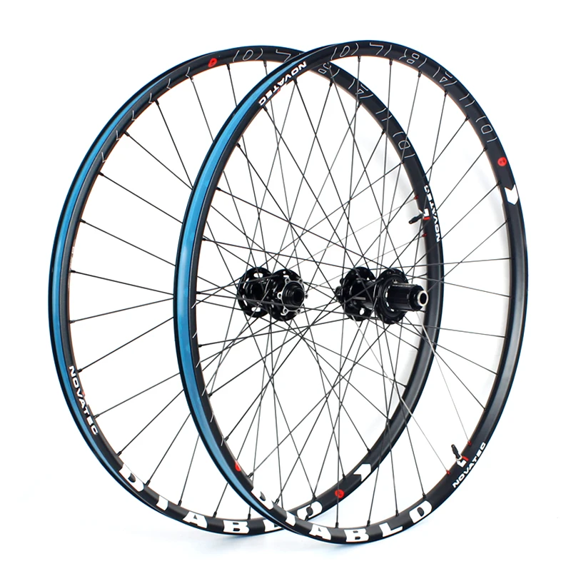 Novatec mountain bike wheel set 29 inch DH bearing  XD641SB XD642 vacuum 7-11 speed disc brake 32H Barrel shaft bicycle wheels