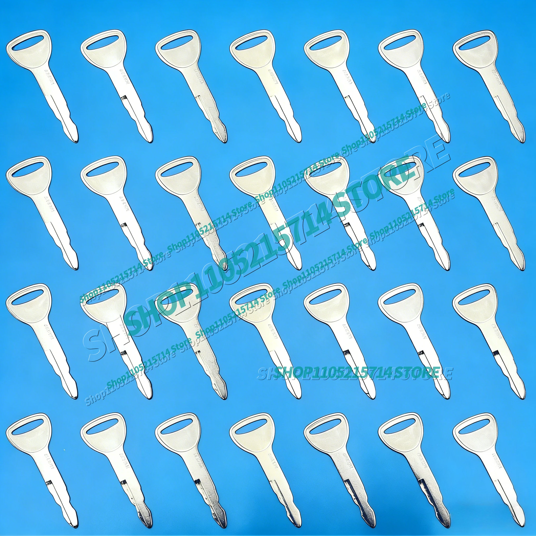 50PCS A62597 Key 57591-23330-71 For Forklift Fork-Lift Heavy Equipment Ignition Starter Switch