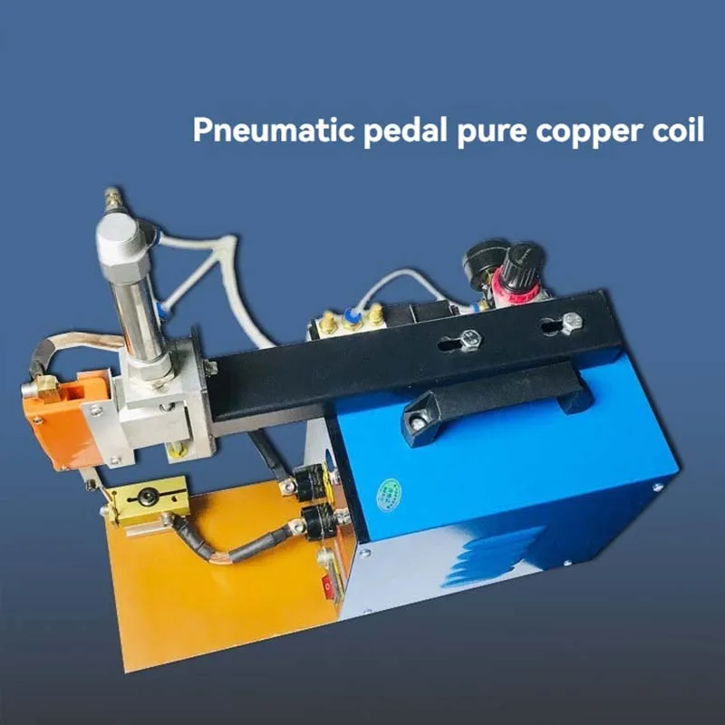 Small Pneumatic Metal Spot Welding Machine DTN Automatic Welding Machine With Resistance Welding Tape LCD Display Screen