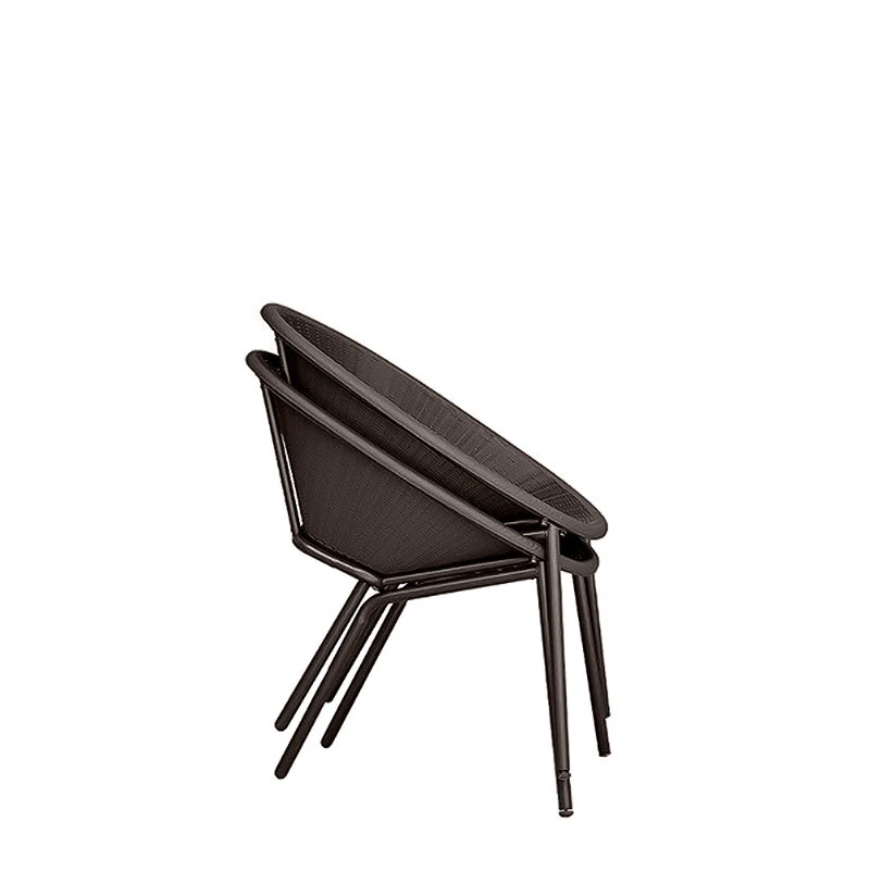 

Small apartment mini coffee table with one table and two chairs for reading, simple outdoor leisure table and chairs