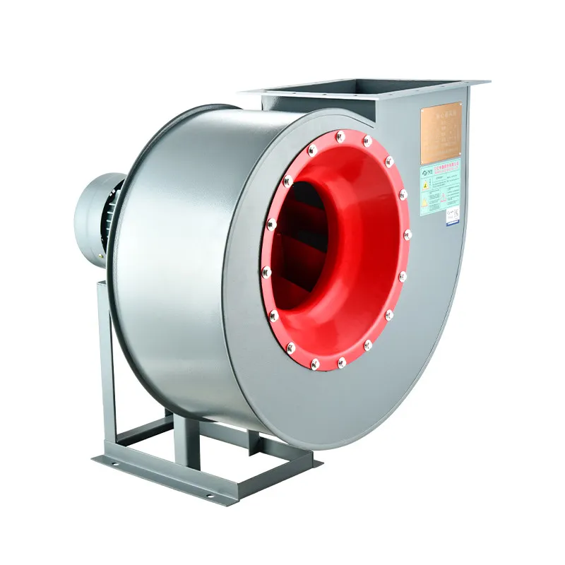 

4-72 Centrifugal Fan 380V Industrial Dust Removal Induced Draft Snail Type Commercial Spray Paint Environmental Protection High