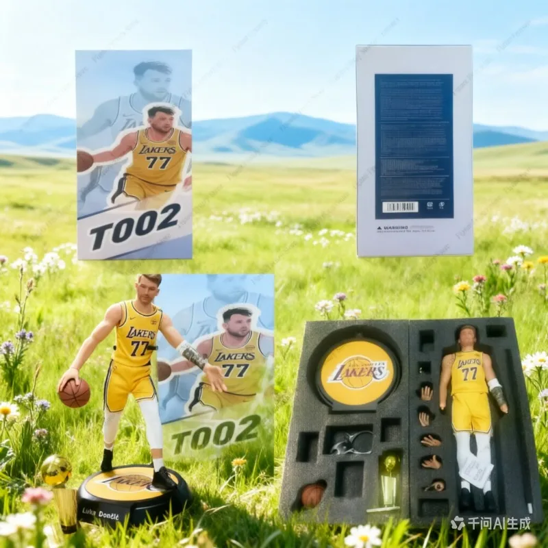 Special Offer DD Toys Basketball Soldier Set Doncic Figure Rubberized T002 Collectible Action Figure In Stock Now