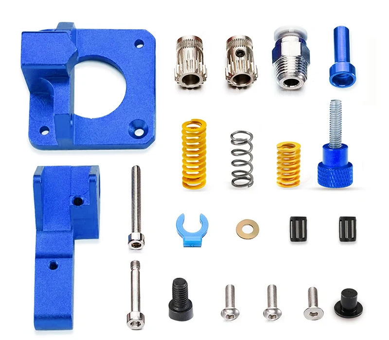 Neuester CR10 PRO Dual Gear Ganzmetall-Extruder, einstellbare Extrusionsfederkompression für Ender 3 5, CR10S PRO 3D-Druckerteile – Detail 9