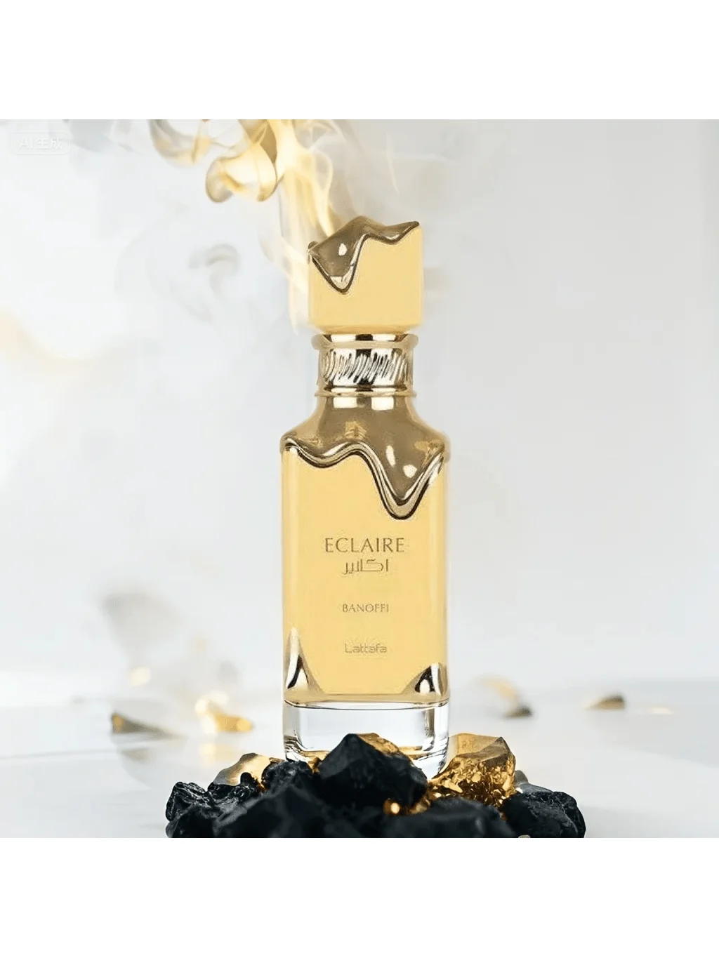 

Eclaire Banoffilattaffa Perfumes for Men and Women Eau De Parfum, 3.4 Fl Oz, 100ml Woody Spicy Vanilla Fragrance