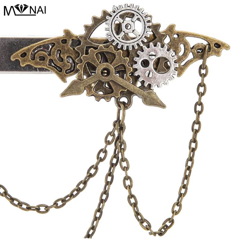 Vintage Hair Clip Steampunk Retro Gears Bat Clips Lolita Gothic Punk Head Dress Costumes Props