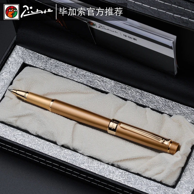 

With Gift Box Picasso 917 Pimio Multicolor Emotion of Rome RollerBall Pen W/Gold & Silver Clip For Office & School & Home PR013