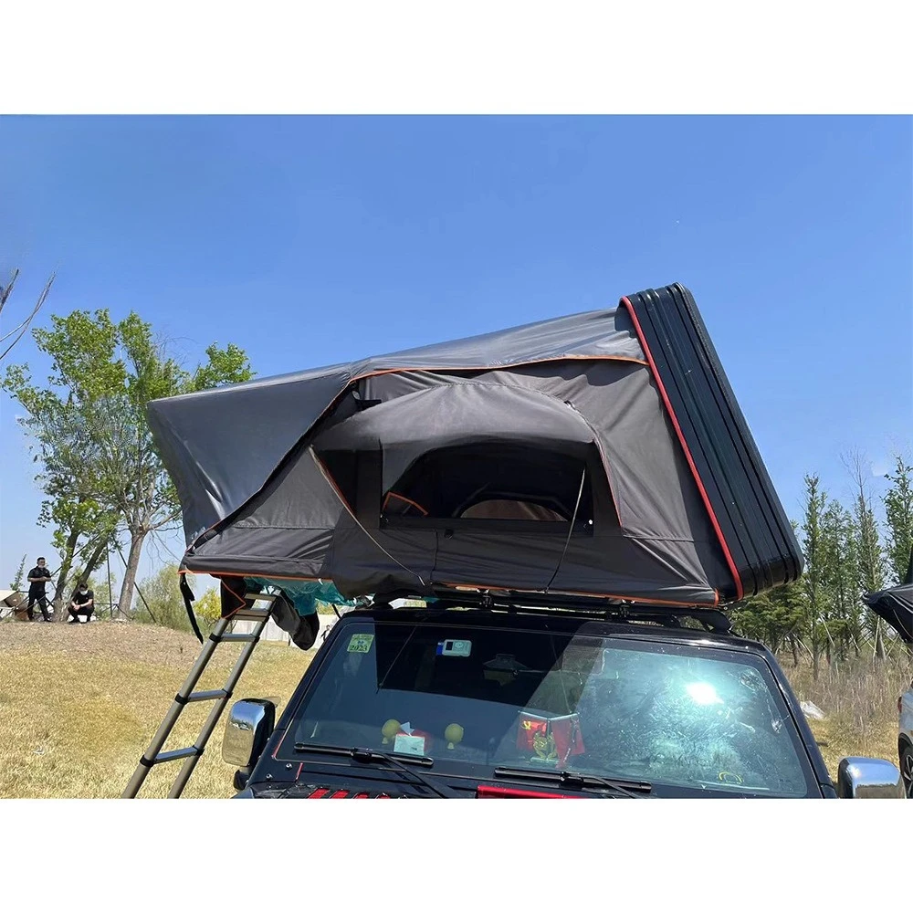 

New 1.8-meter aluminum alloy hard shell side open folding roof tent, outdoor camping
