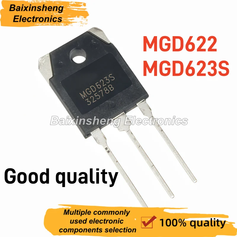 10PCS Good quality MGD622 MGD623S TO-3P IGBT Power Transistor 600V 20A 50A Switching Electronic Components