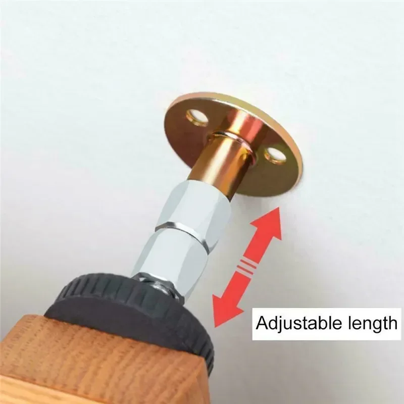 4pcs Self-adhesive Adjustable Thread Bed Frame Anti-Shake Tool Fixed Bed Anti-squeaking Telescopic Support Hardware Fasteners