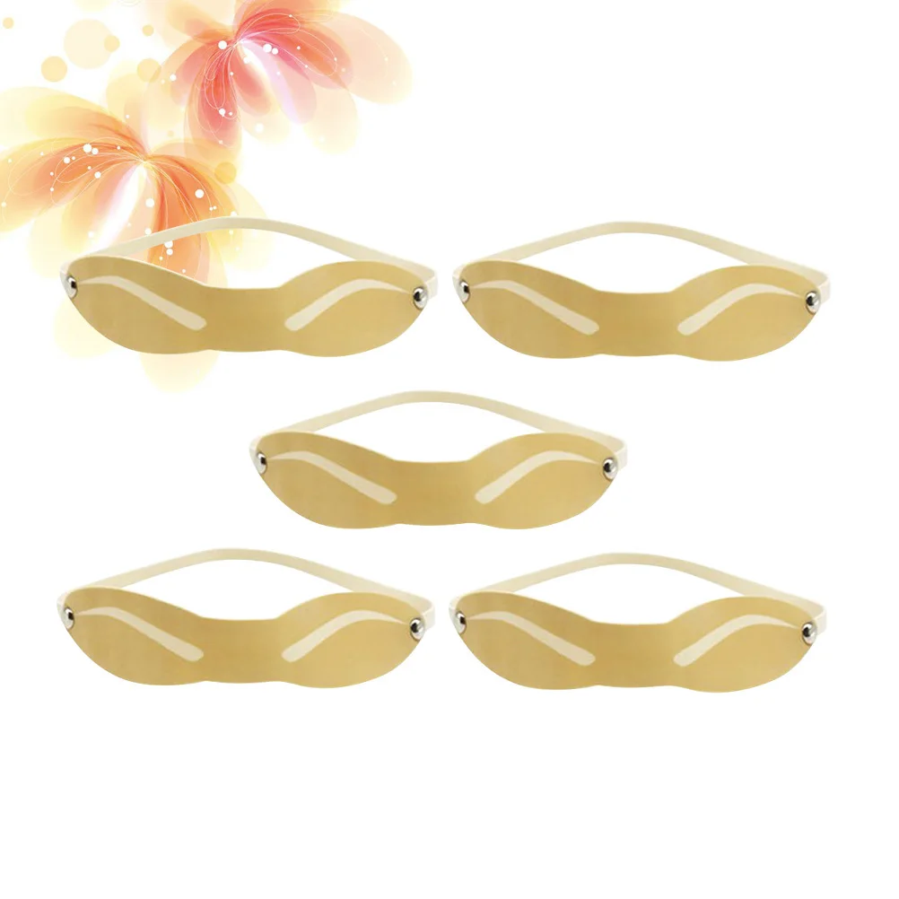 

5Pcs Eyebrow Practice Skin Soft Glue Material Realistic Texture for Makeup Training Fake Skin Sheet Professional