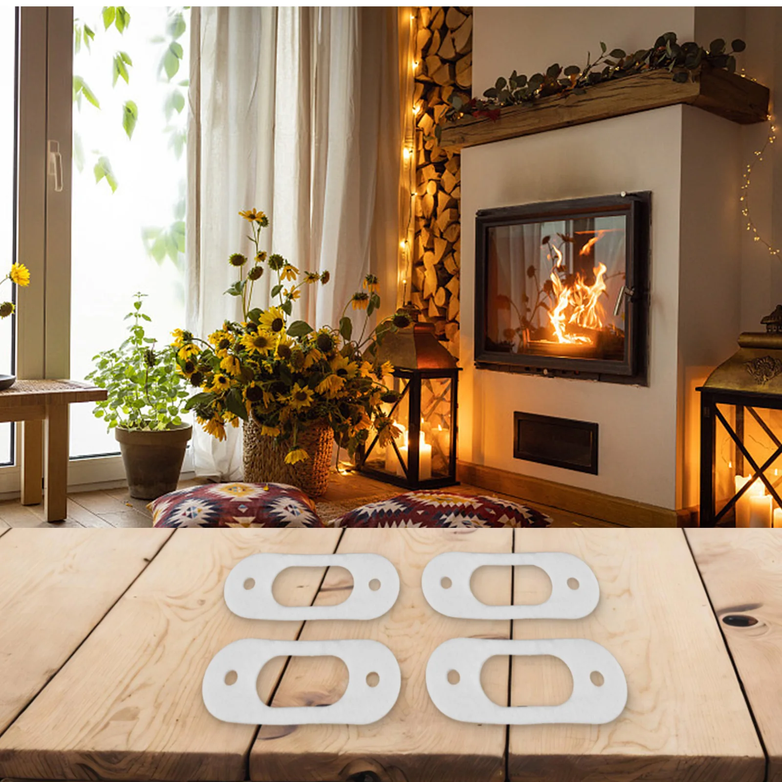 For Vaillant Appliances Boiler Accessory Vaillant Electrode For Appliance Repair 70*26.5*3mm 4 Pieces Per Set For ECOTEC PRO 28