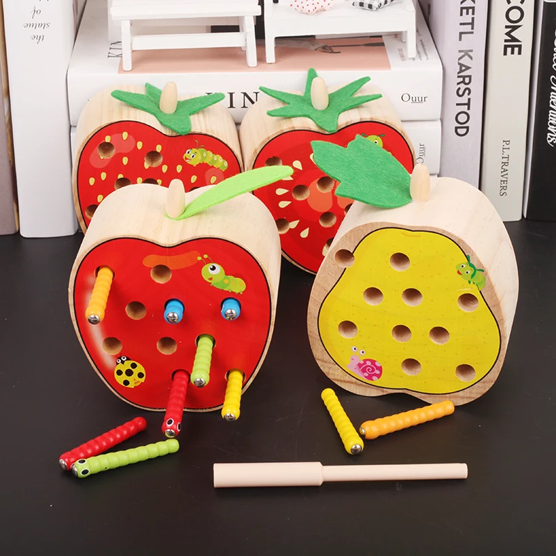 

Early Education Toy Engaging Worm Eating Apples Develops Hand-eye Coordination Durable Engaging Activities For Preschoolers Safe