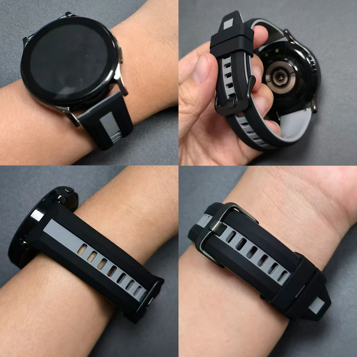 22 مللي متر حزام ساعة اليد ل SUUNTO تشغيل/المحيط الرياضة سيليكون المعصم الفرقة ل SUUNTO سباق S/العمودي/5 9 الذروة برو DLC سوار حزام الساعات #5