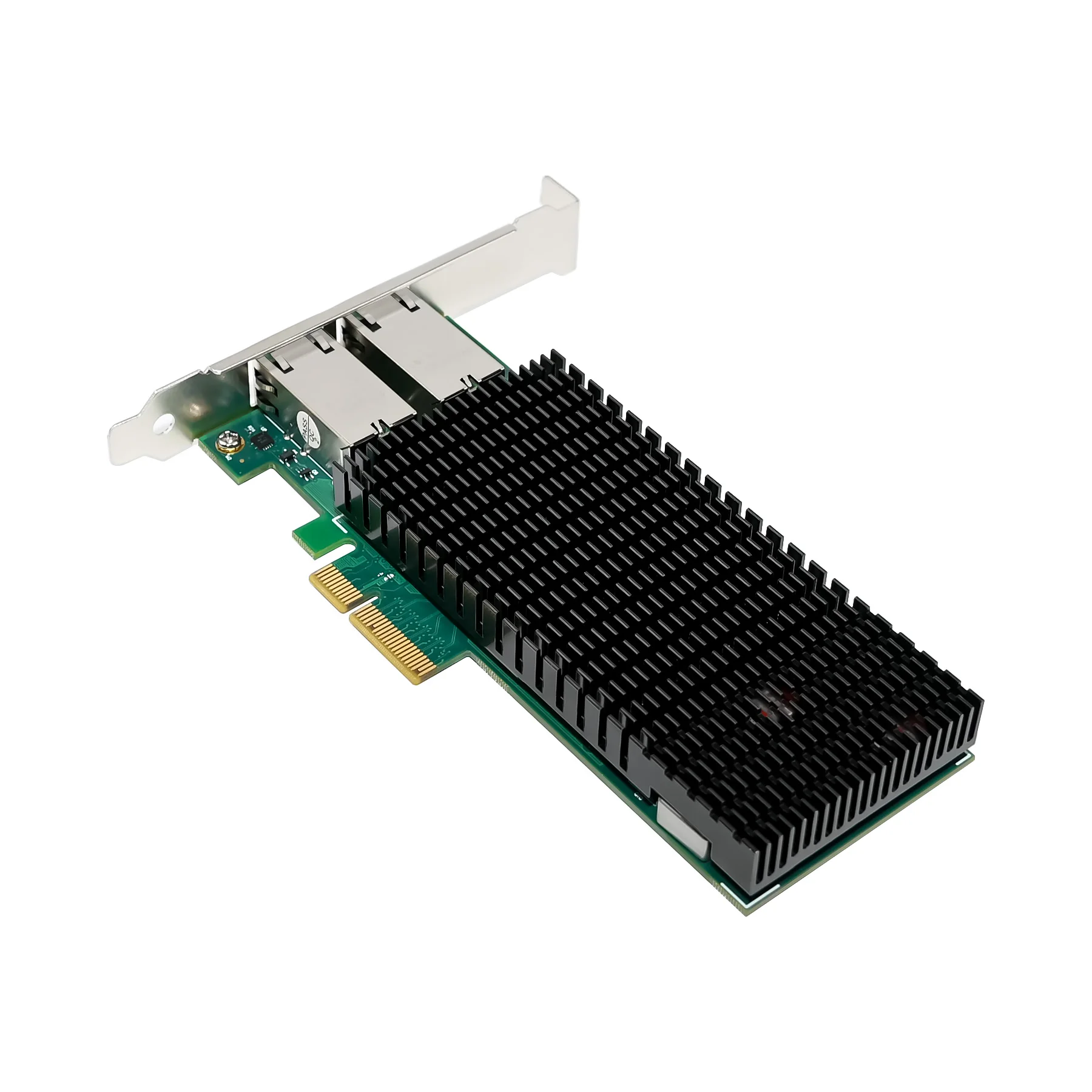 SUNWEIT ST7298 PCIe3.0 X4 بطاقة شبكة بمنفذ مزدوج 10G لأجهزة الكمبيوتر المحمول خادم جيجابت PoE X550 مخزون سلكي خارجي
