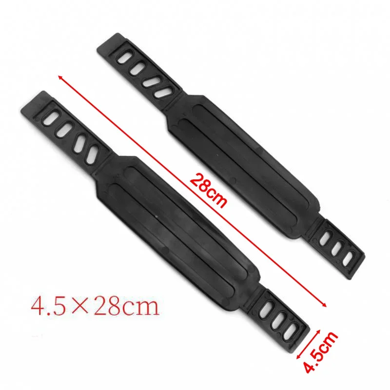 Fitness Equipment Adjustable Pedal Stirrup Straps for Exercise Bikes Compatible with Various Stationary Bikes Plastic