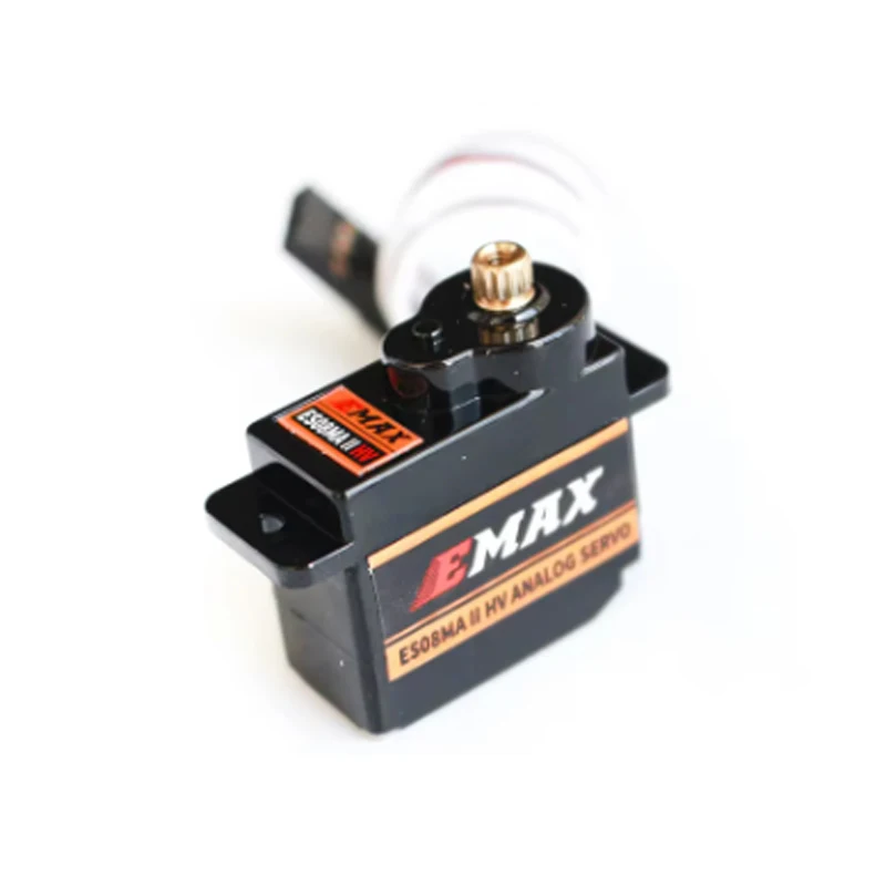 EMAX ES08MA II HV 6V-8.4V 12g Metal Gear Servo analogico per RC UAV/elicotteri/aereo/camion/barca/accessori per auto