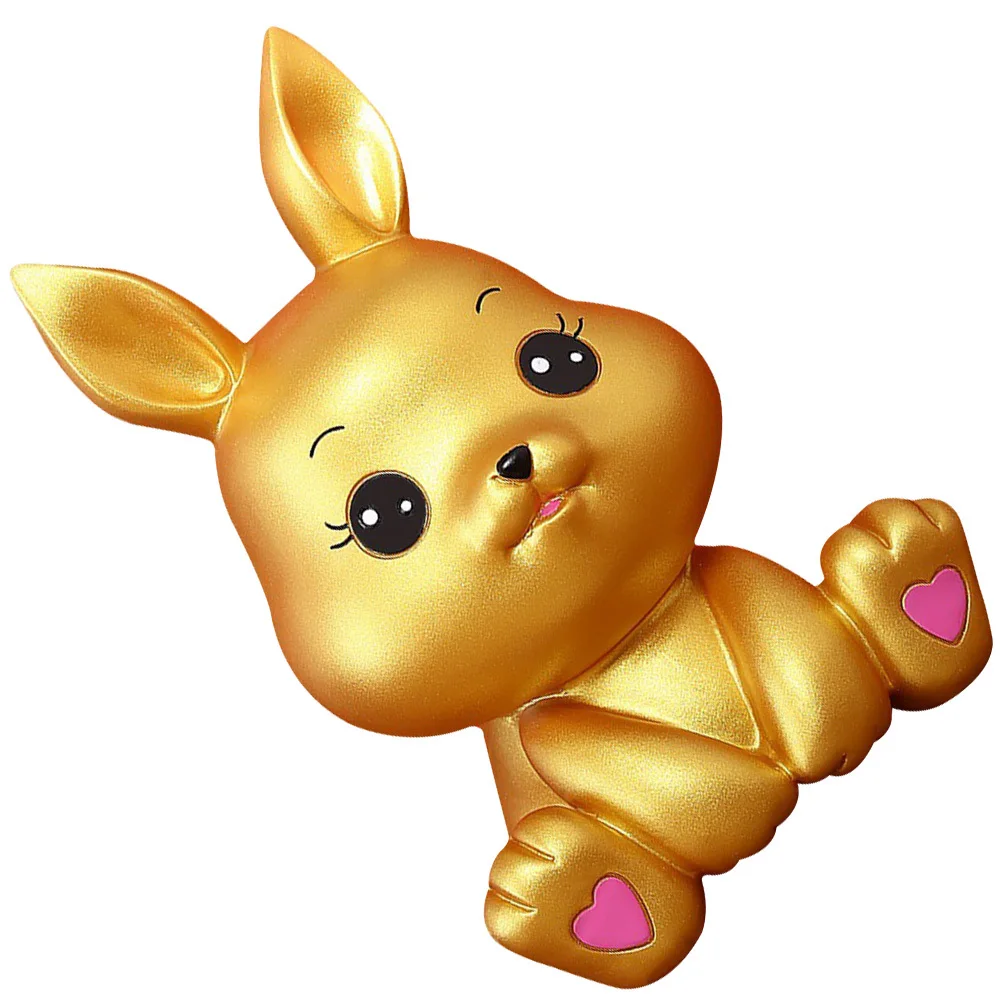 Piggy Bank Large Opening Coin Jar For Kids Money Storage Zodiac Rabbit Bunny Saving Pot Desktop Ornament Decorative Money