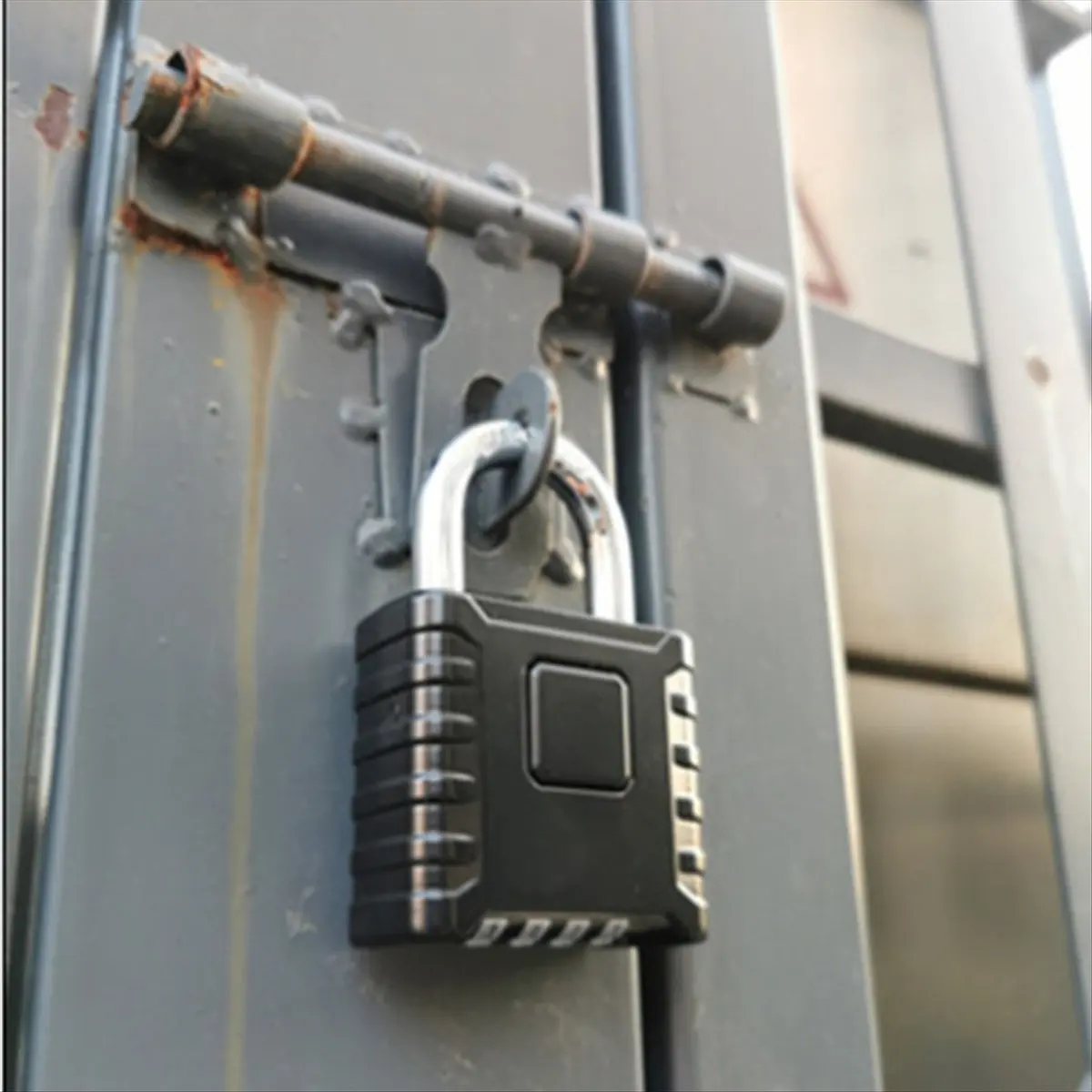FTGT-Heavy Duty Combination Padlock, Outdoor Padlock, Mechanical Combination Lock for Lockers,(Black)