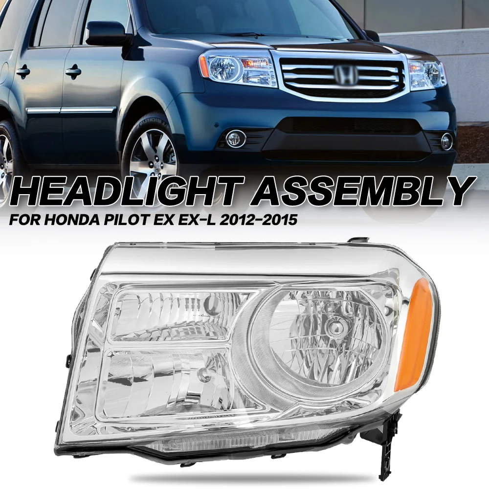 

1 пара фар переднего бампера для HONDA PILOT EX-L 2012 2013 2014 2015 передний бампер головная фара