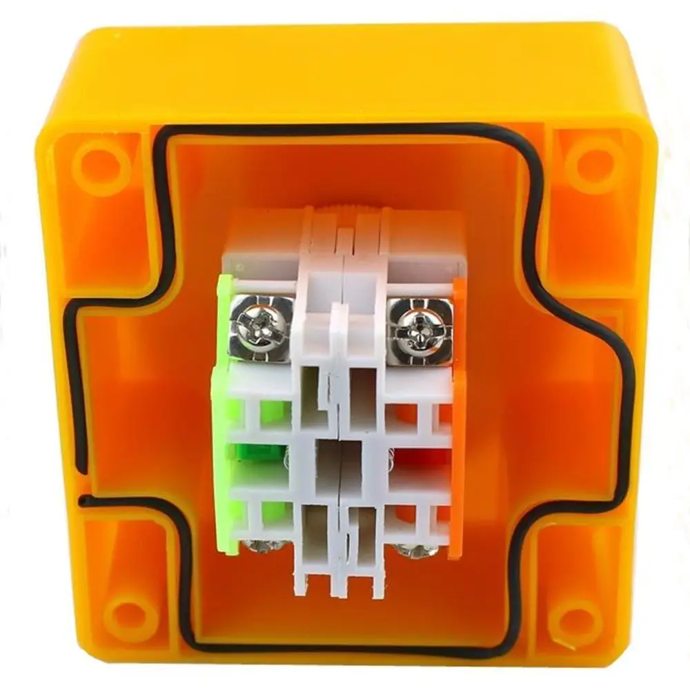 Red Sign Push Button Switch Waterproof Mushroom Cap Industrial Emergency Stop Switch Lockable Emergency Stop Button Plastic