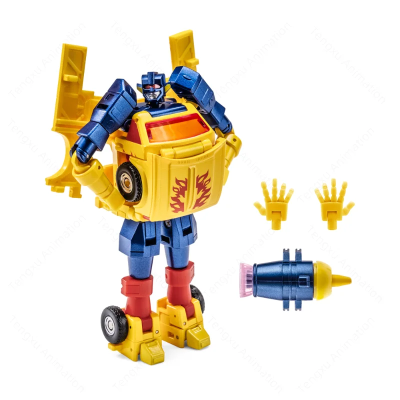 NA H65Y Gesmokte schelp gele katrol NEWAGE Origineel kleinschalig Mecha-transformatiespeelgoed Vakantiecadeau