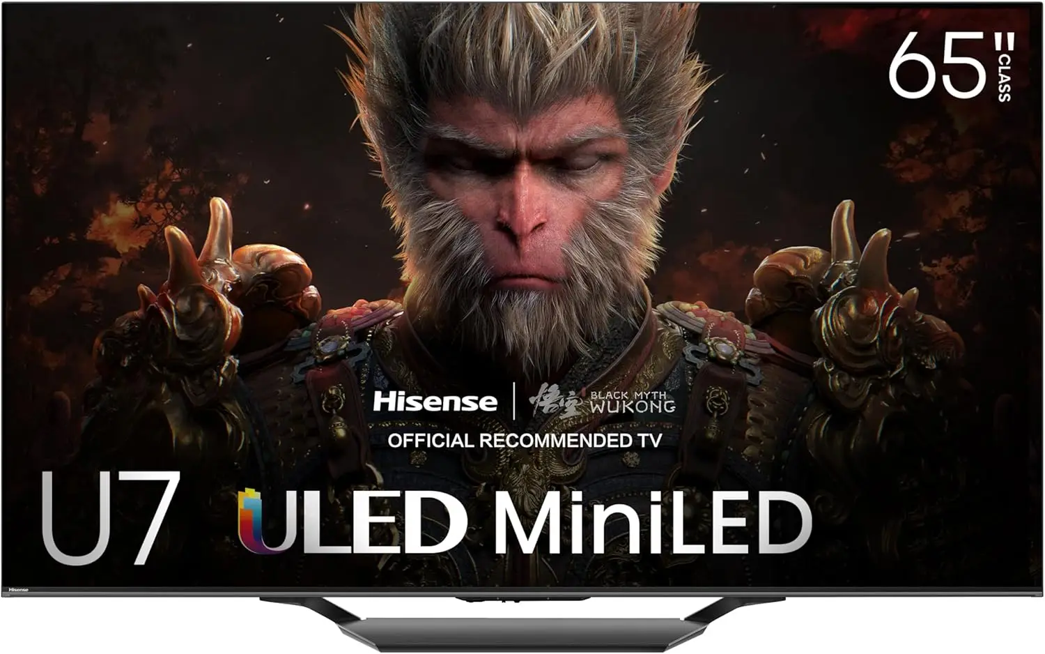 

65-дюймовый мини-светодиод ULED серии U7 класса U7 4K UHD Google Smart TV (модель 65U7N, модель 2024 года) — QLED, родной 144 Гц, скорость движения 480, полноразрядный