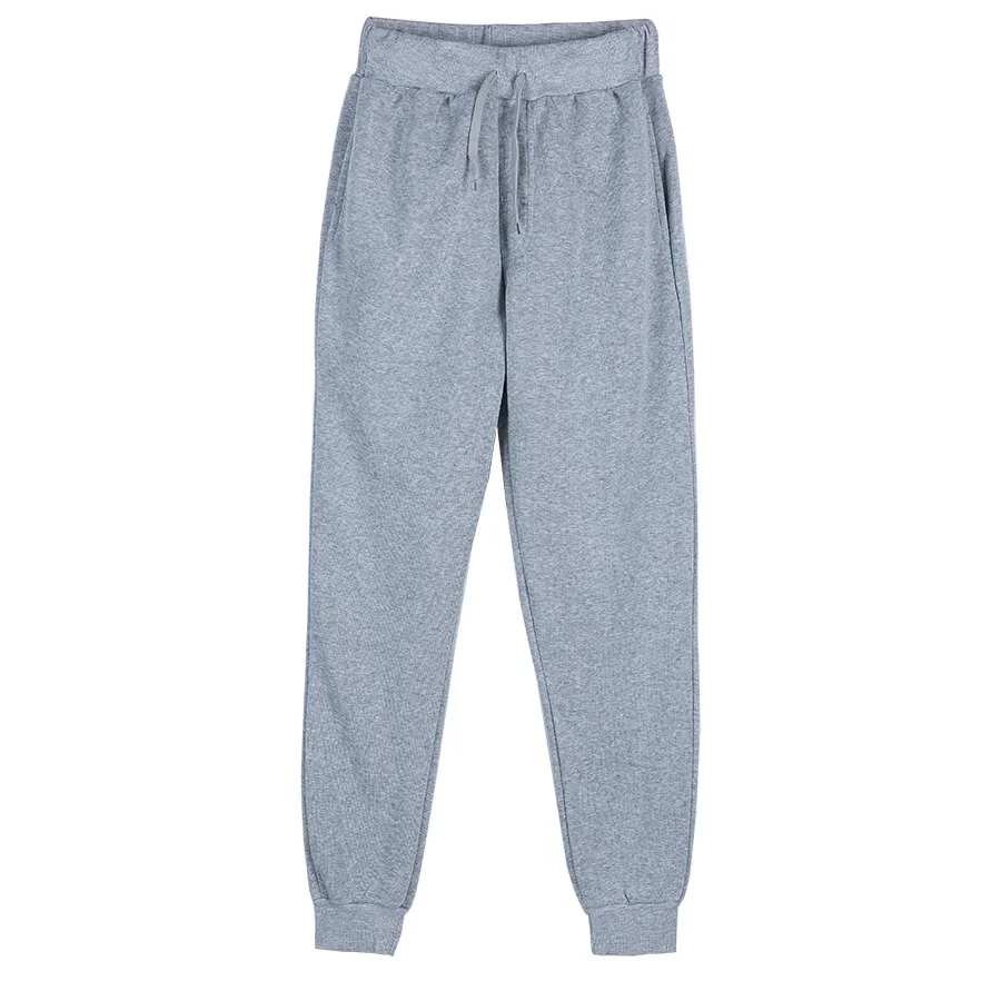 Men's Athletic Trainning Joggers Casual Loose Fit Sweatpants Spring Fall Fleece Lined Pants Elastic Waist Drawstring Trousers