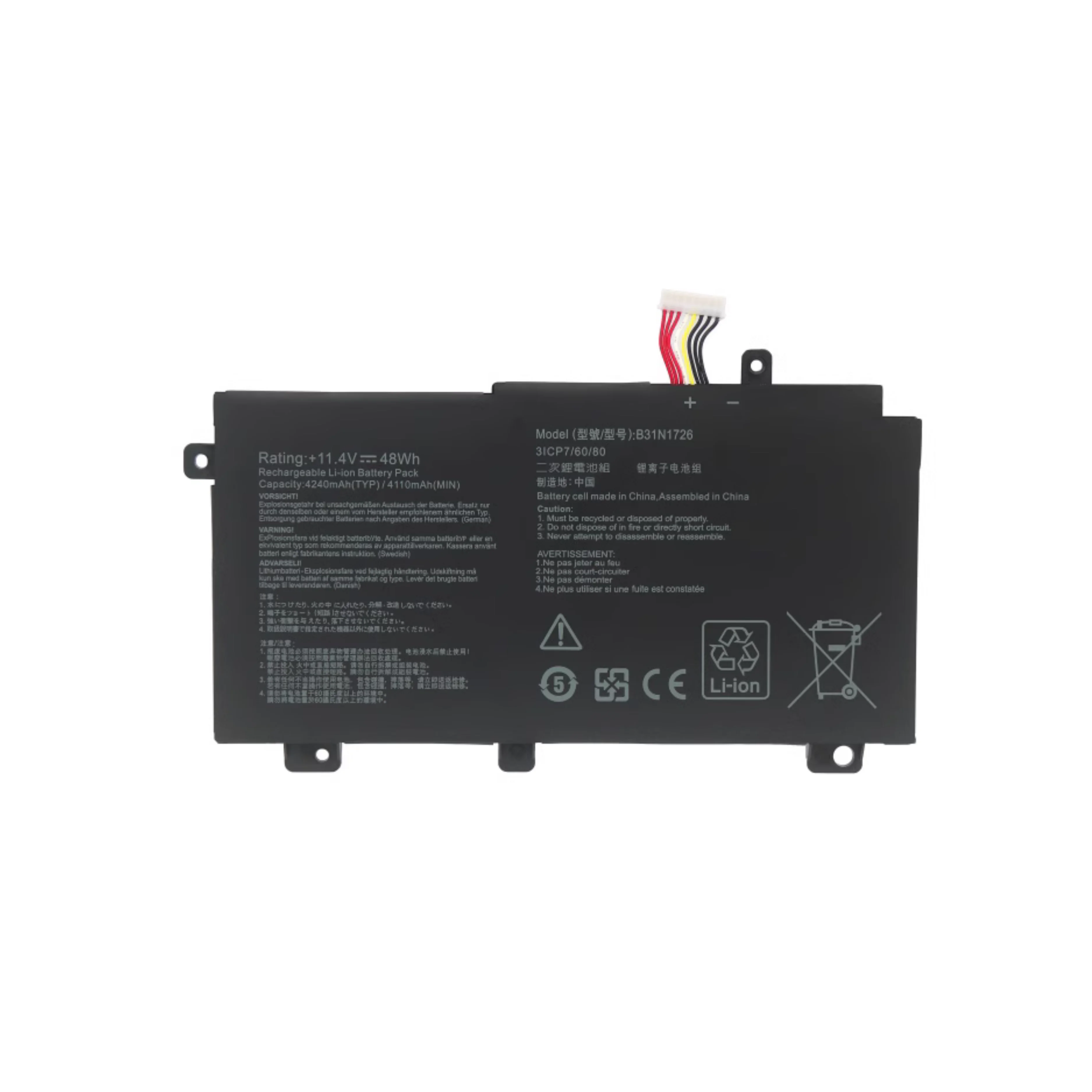 ZX80G/GE FX504GD FX505GE FX705GM B31N1726