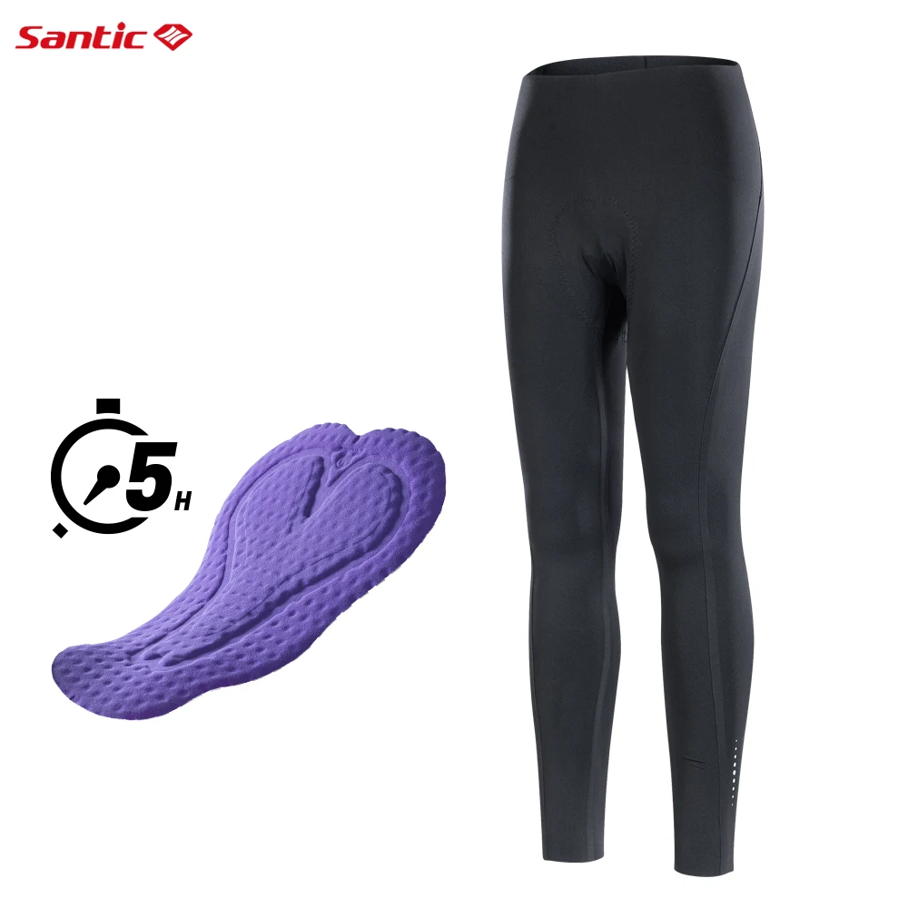 

Santic Cycling Pants Women's Summer Breathable Reflective Cycling Pants Professional Bicycle Lightweight Sunscreen Cycling Pants