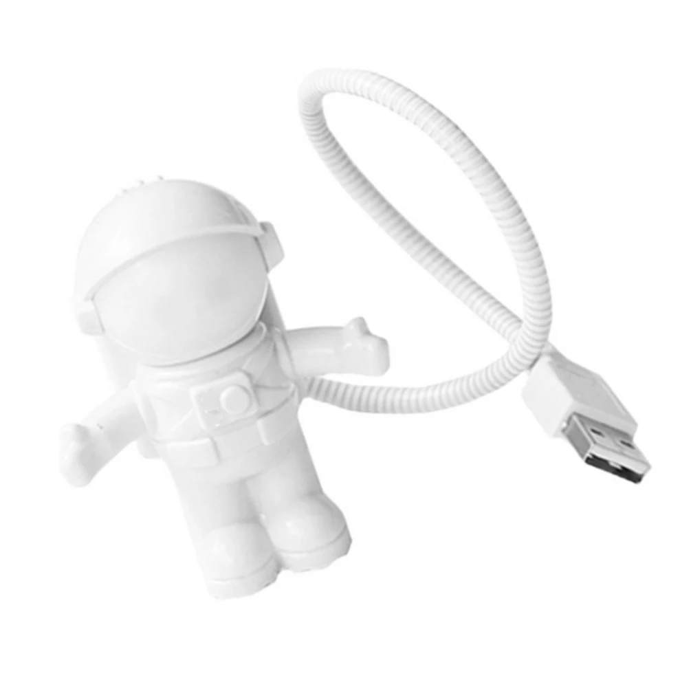 

Spaceman Night Light USB LED Rechargeable Computer Lamp with Desk Astronaut Lights