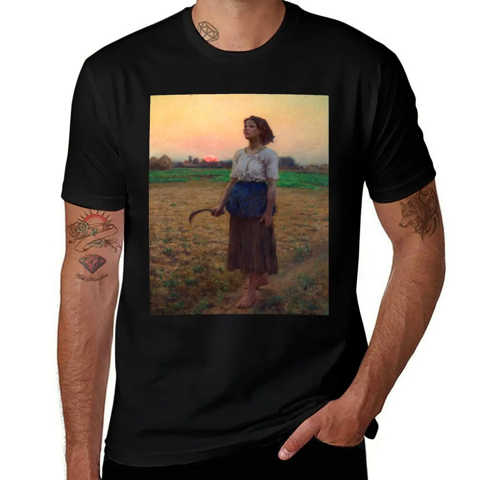 Jules Breton - Song of the Lark T-Shirt Sweat Absorbing Sports Tee Shirt