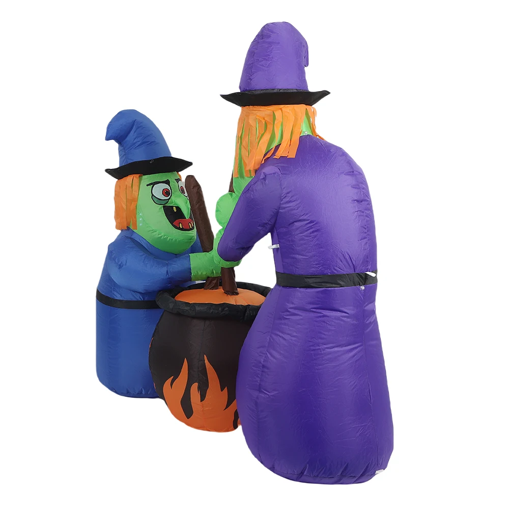 نموذج قابل للنفخ للهالوين، برطمانات فخار ساحرة، دواء مهروسة، مهرجان الأشباح، نموذج ممتع مناسب لتزيين الفناء