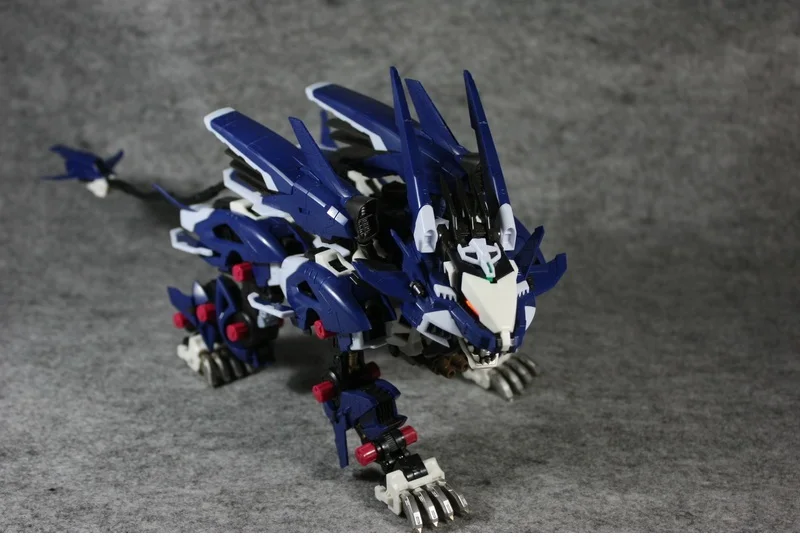 BT Building Blocks ZOIDS RZ-041 Liger ZERO Jager Blue Lion 1:72 Scale Full Action Plastic Kit Assemble Model Birthday Gifts