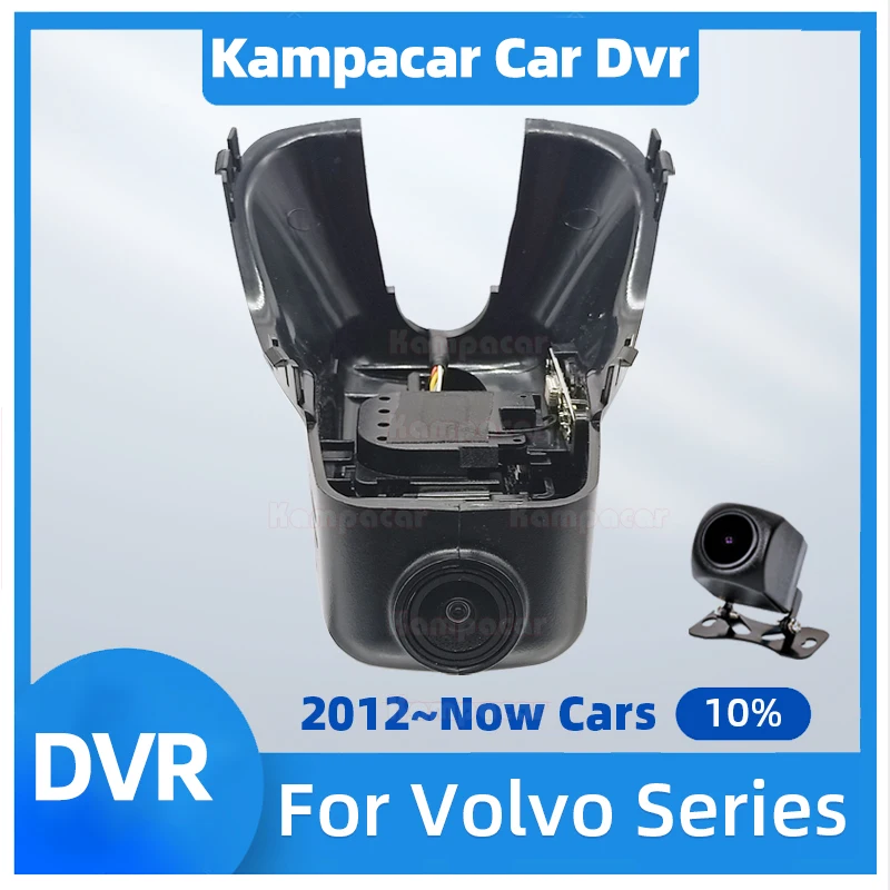 

VLV01-E 2K 1440P Car DVR Wifi Dash Cam Video Recorder For Volvo V60 V70 XC70 XC60 For Volvo S60 S60L S80 S80L D5 D6 R Design