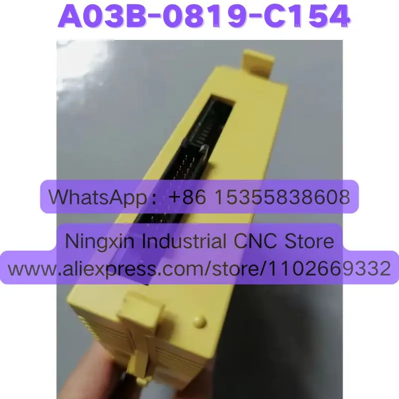 

Б/у A03B-0819-C154 A03B 0819 C154 Модуль ввода-вывода протестирован ОК Быстрая доставка