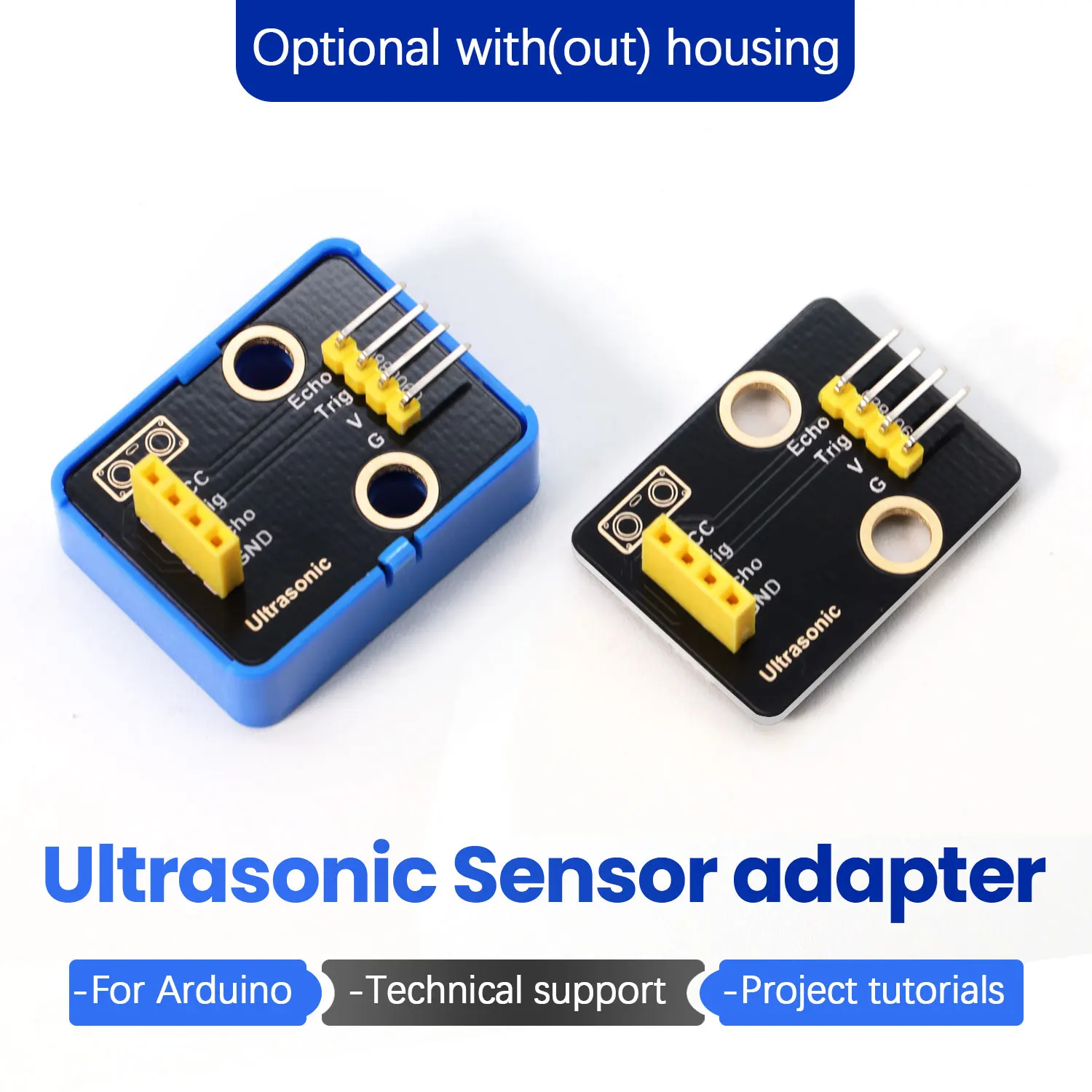 NEW Ultrasonic Adapter Module For Arduino Ultrasonic Module 