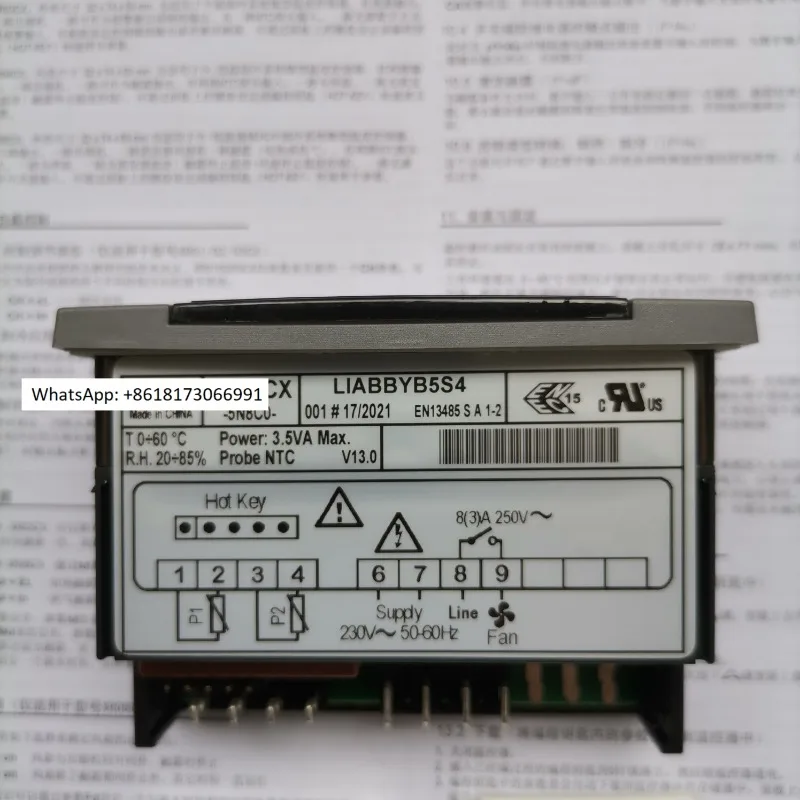 Cold drying machine temperature controller XR01CX-5N8C0,(With two probes)