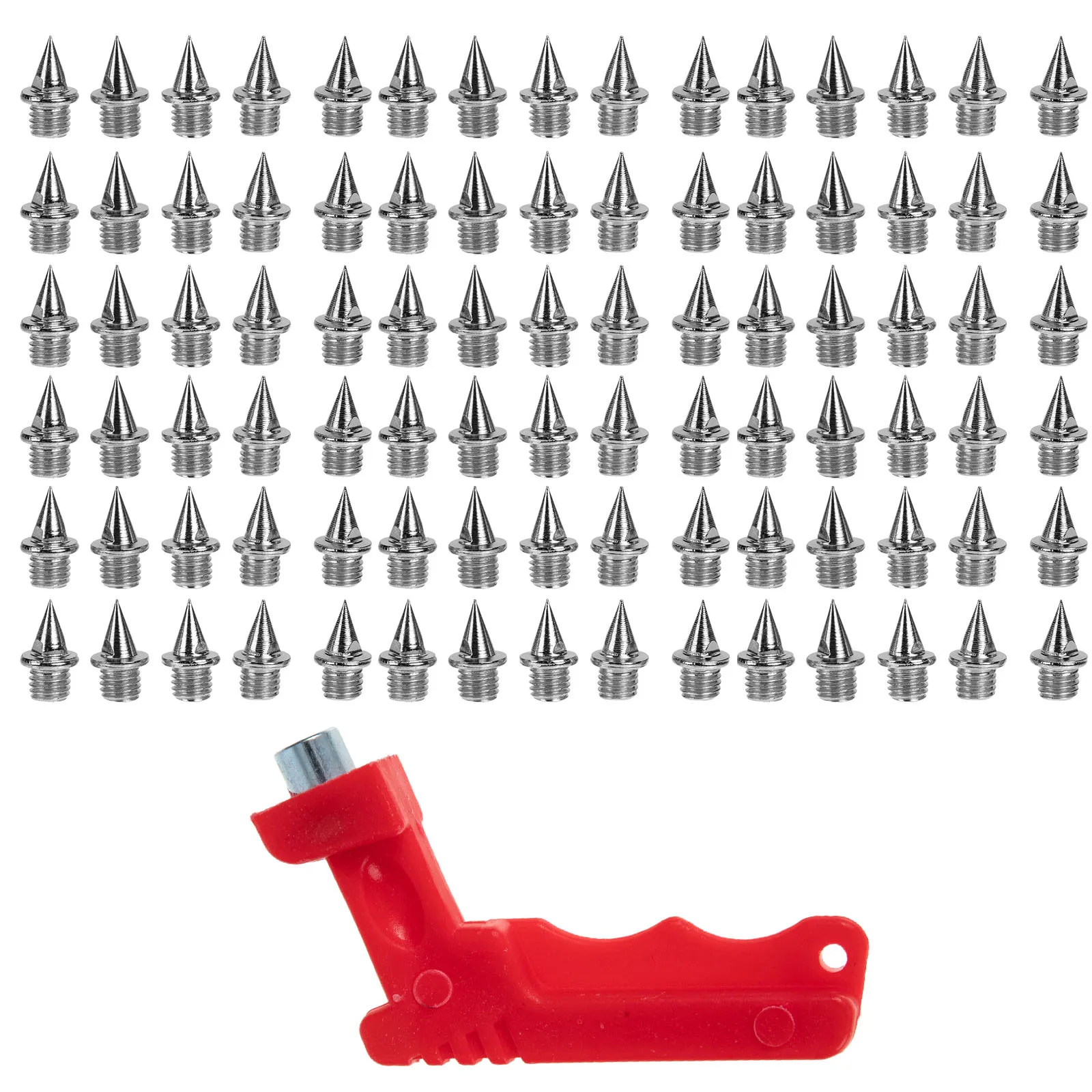 

1 комплект, легкие противоскользящие гвозди для спринта, сменные гвозди для бега по пересеченной местности, занятий спортом на открытом воздухе
