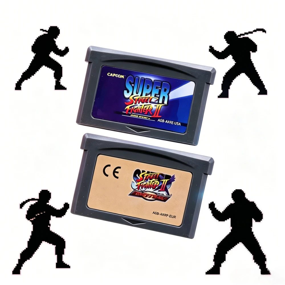 Último Modelo Super Street Fighter 2, Juego GBA, Consola Electrónica de 32 bits, Cartuchos de Tinta, Tarjeta de Juego DS NDSL, Versión USA/EUR