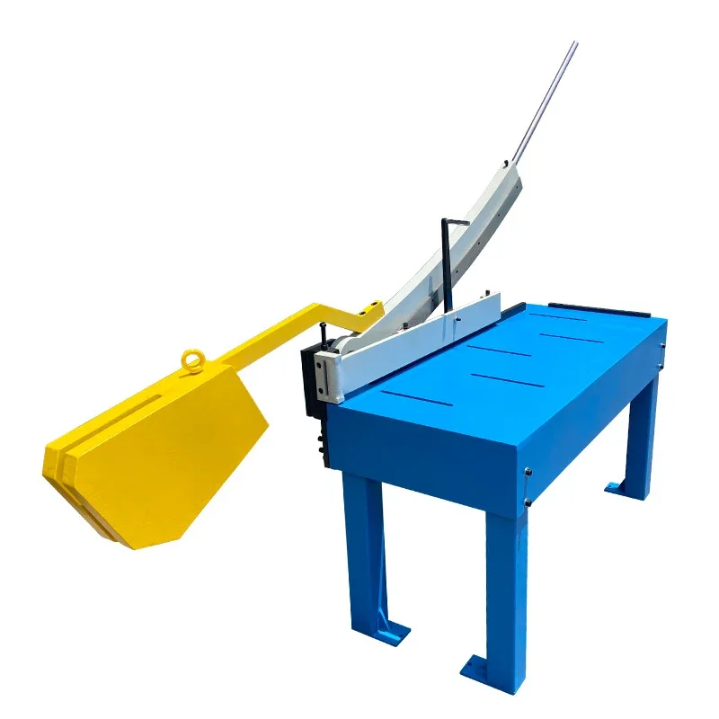 

Table Sheet Metal Shears TCS1010-1.6 Equipped with a counterweight, quick-release stopper, handwheel-operated counter