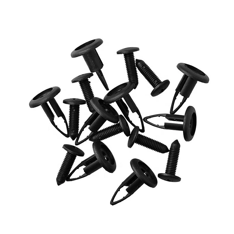 20Pcs For 9mm Hole OE: 90467-09127 90467-09101 Auto Bumper Push Rivet Retainer Clips Plastic Car Fender Fastener Clip    B41