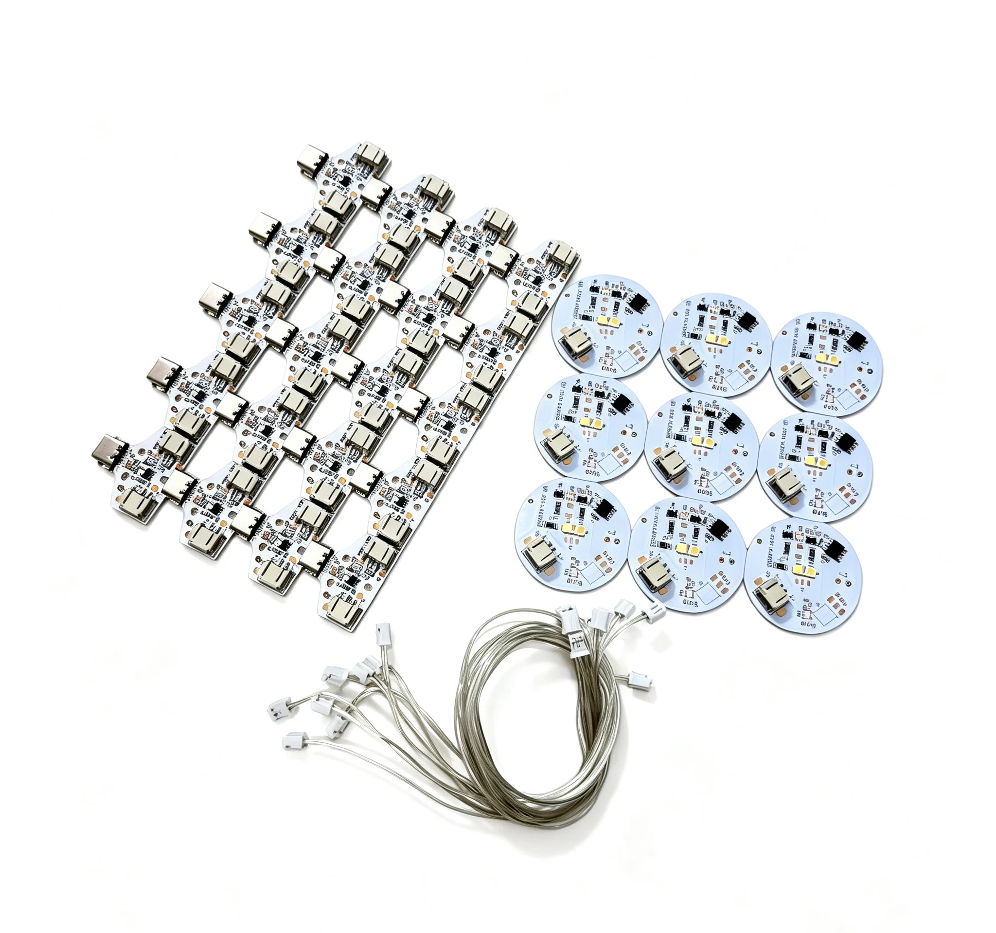 DC 3.7V 2A LED Colorful/two Lights Remote Control Dimmable Wardrobe Night Lamp For PCB circuit board infinite dimming table lamp