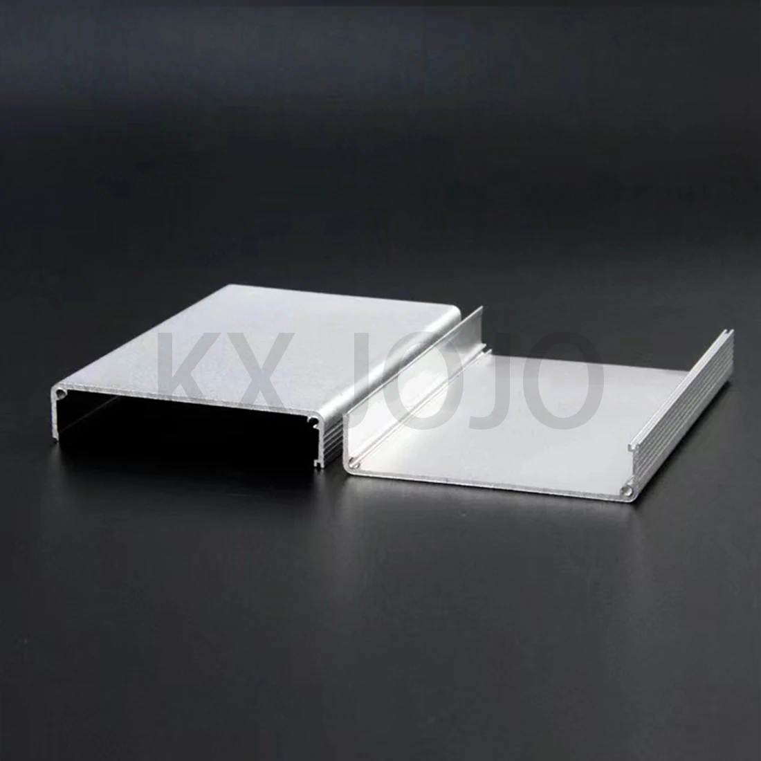 Aluminum Enclosure Box 73*29*110mm Split Case Electronic Project PCB Instrument Silver DIY Power Supply