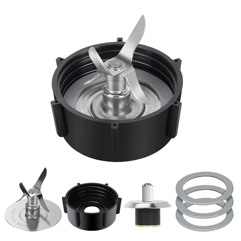 

IALJ-For Oster Blender Replacement Parts Blender Ice Crusher Blade With Jar Base Cap,For Aspas Para Licuadora Oster Blender