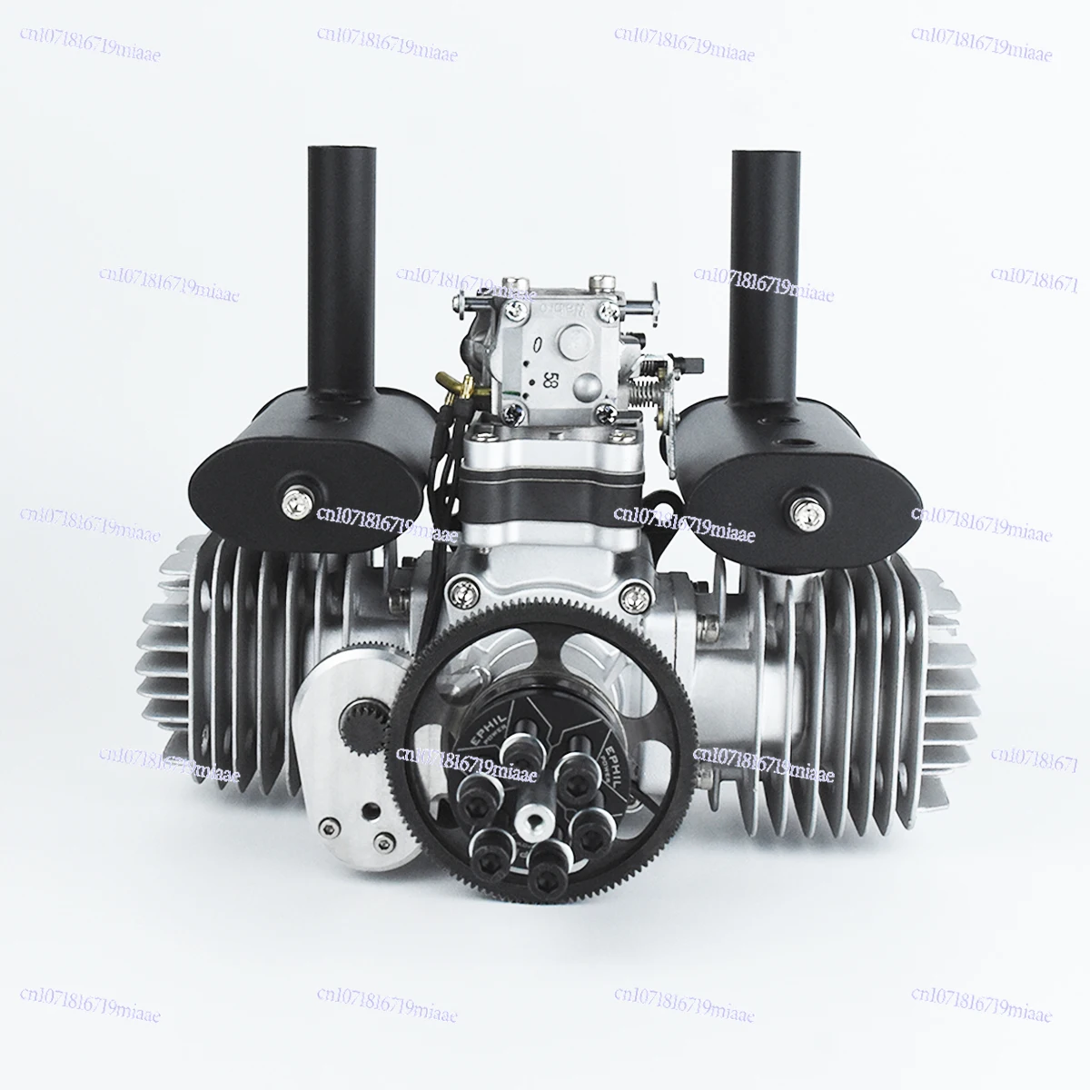 123cc-T PRO model aircraft  engine electric start opposing two-cylinder two-stroke fixed wing