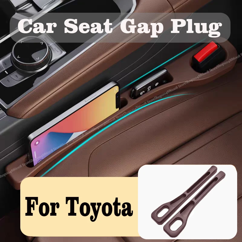 

Car Seat Gap Plug Strip Leak-Organizer Proof Strip Filler For Toyota Yaris Vios Corolla Camry Crown Mirai RAV4 Accessories
