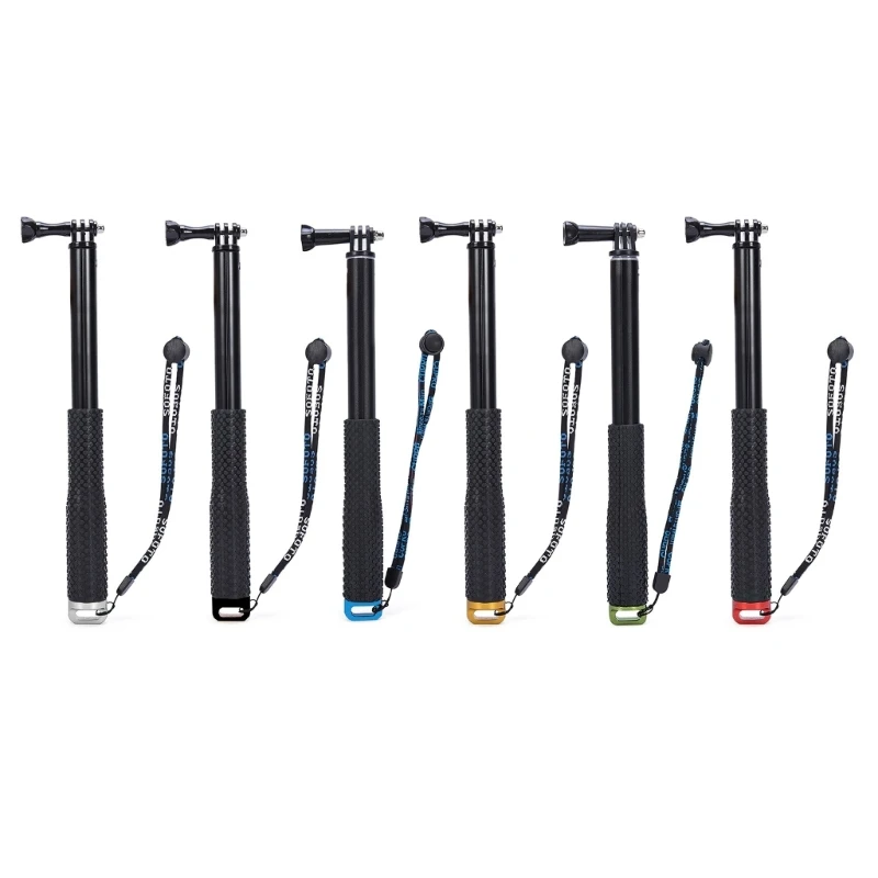 Palo Selfie ajustable, postes extensión, monopié para viajes, fotografía libre, H7JF